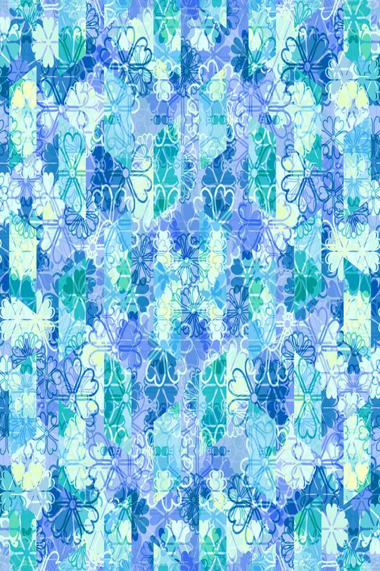 波浪条纹印花华亿平台图片