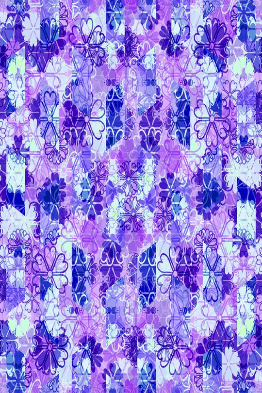 波浪条纹印花华亿平台图片