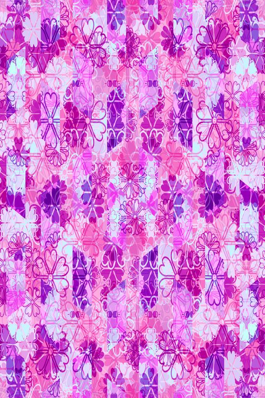 波浪条纹印花华亿平台图片