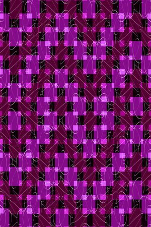 不规则几何印花华亿平台图片