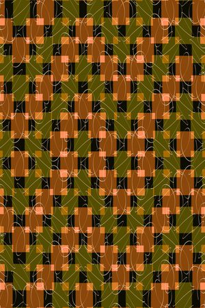 不规则几何印花华亿平台图片