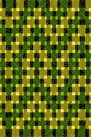 不规则几何印花华亿平台图片