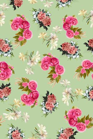 花朵印花华亿平台图片