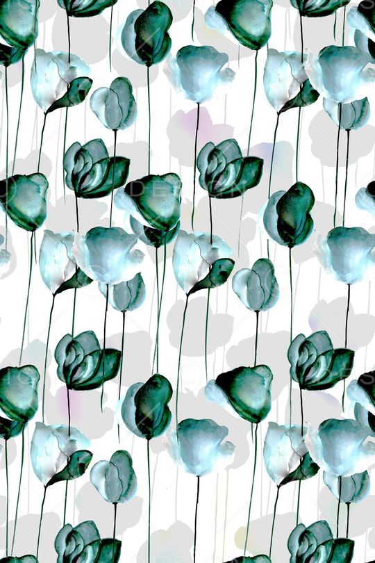 A艺术手绘印花华亿平台图片