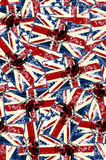 骷髅头印花华亿平台图片