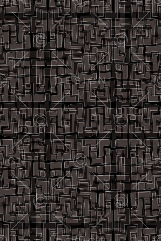 不规则几何印花华亿平台图片