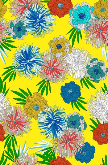 782998-手工 手绘 线条 叶子 花朵 17