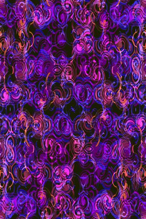 不规则几何印花华亿平台图片