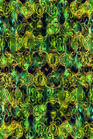 不规则几何印花华亿平台图片