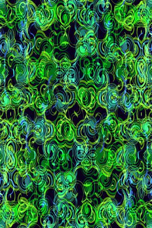 不规则几何印花华亿平台图片