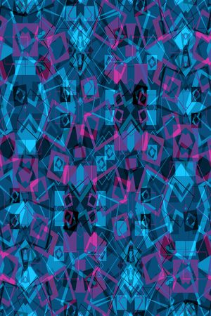 方格印花华亿平台图片