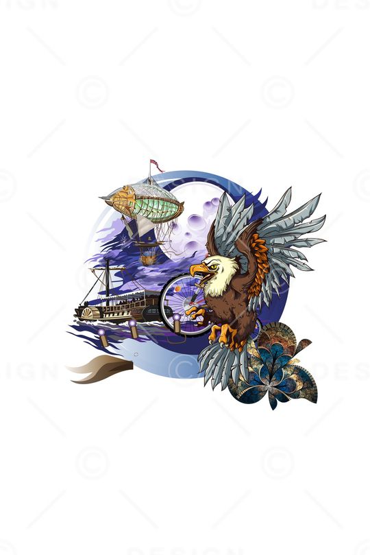 老鹰印花华亿平台图片