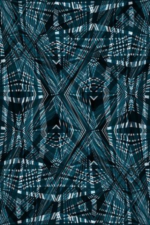 条纹艺术印花华亿平台图片