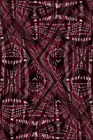 条纹艺术印花华亿平台图片