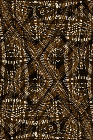 条纹艺术印花华亿平台图片