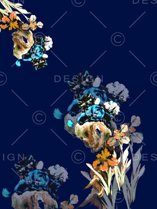 男装T桖胸花印花华亿平台图片