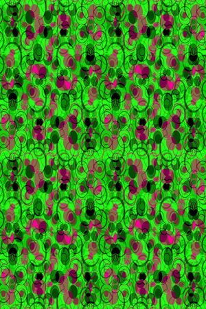 不规则几何印花华亿平台图片