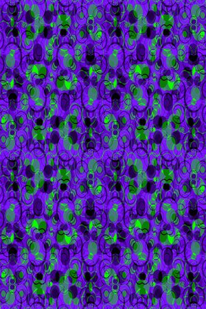 不规则几何印花华亿平台图片