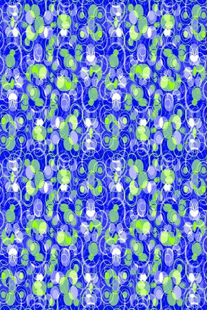 不规则几何印花华亿平台图片