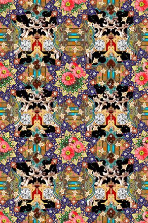 民族风印花华亿平台图片