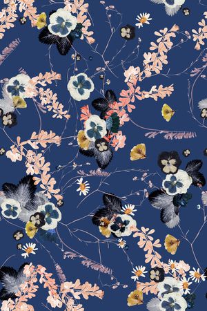 手绘印花华亿平台图片