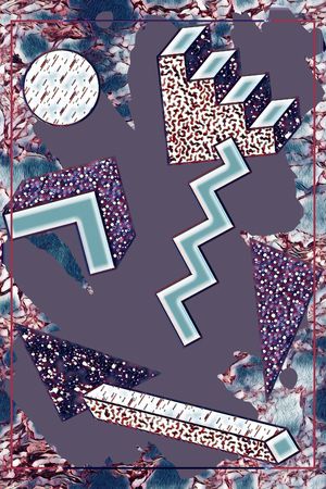 圆形印花华亿平台图片