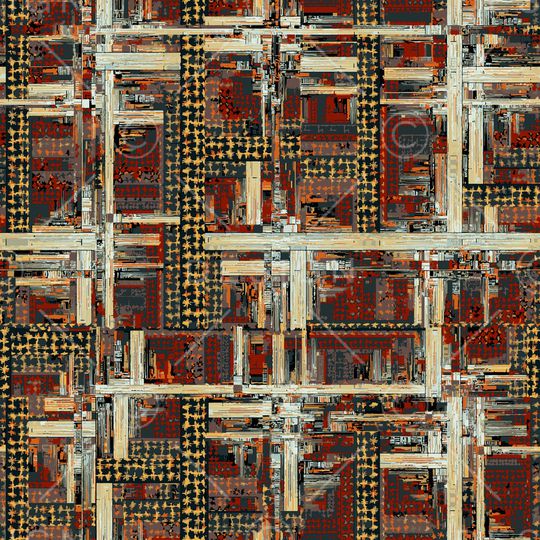 抽象印花华亿平台图片