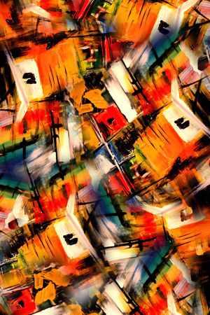 油画抽象底纹印花华亿平台图片