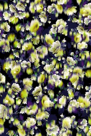 花朵印花华亿平台图片