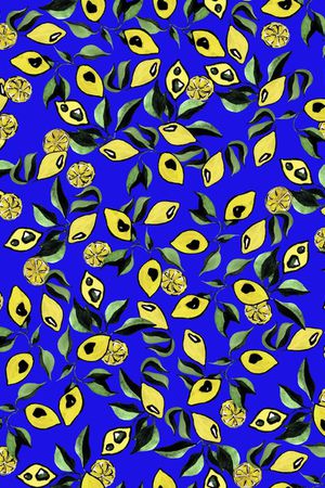 柠檬印花华亿平台图片