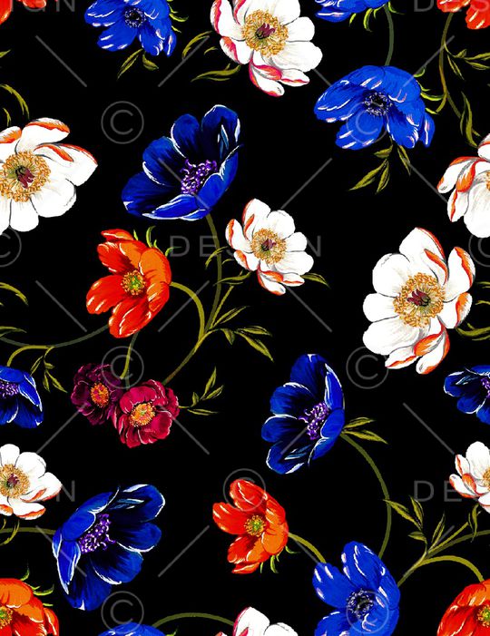 小碎花印花华亿平台图片