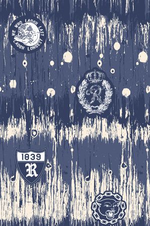 抽象纹理印花华亿平台图片