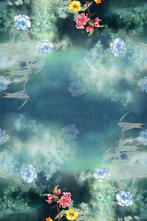 双边定位印花华亿平台图片