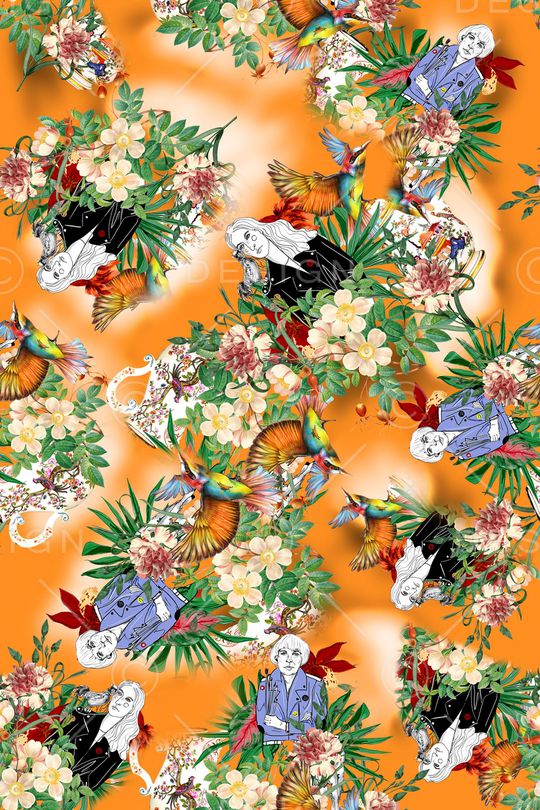 女装印花华亿平台图片