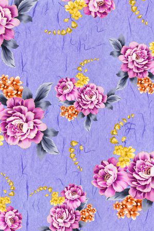 乱花印花华亿平台图片