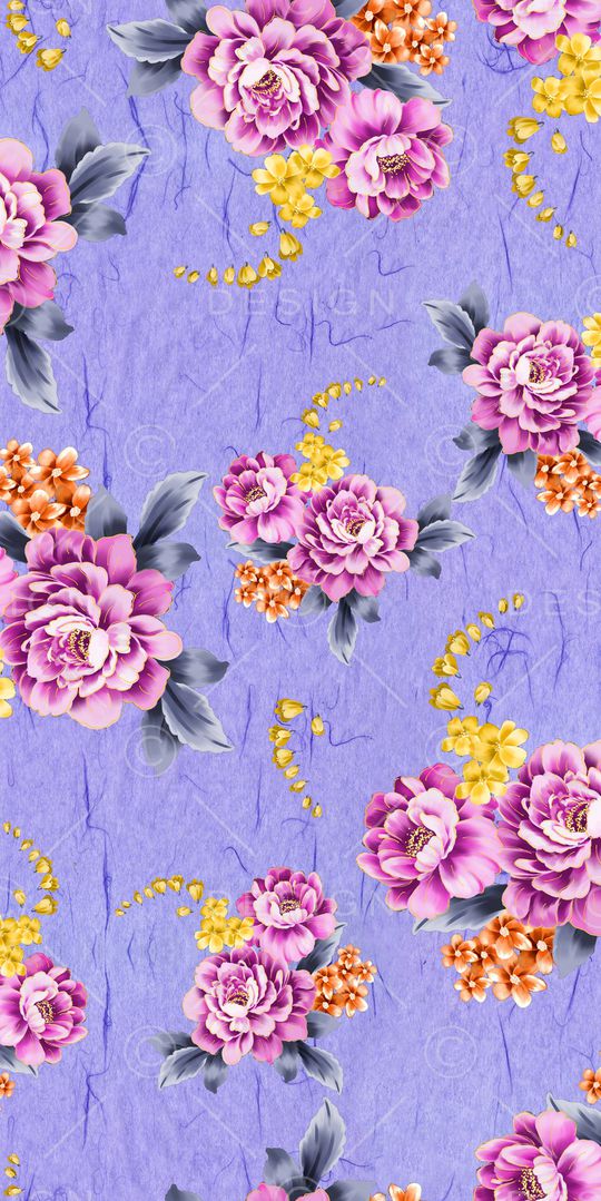 乱花印花华亿平台图片