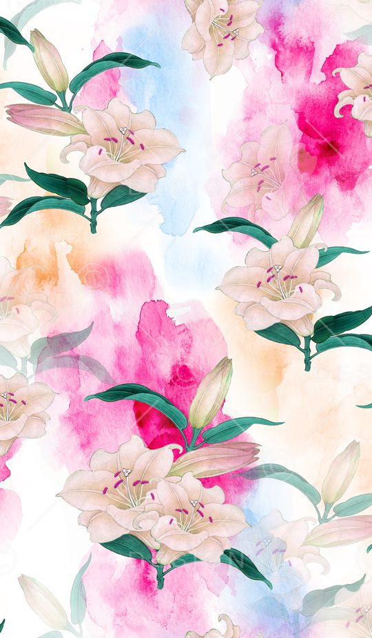 水彩印花华亿平台图片