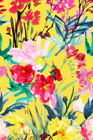 手绘印花华亿平台图片