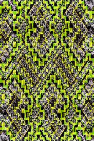 横条印花华亿平台图片