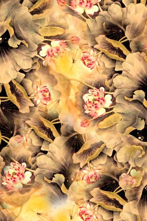 乱花印花华亿平台图片