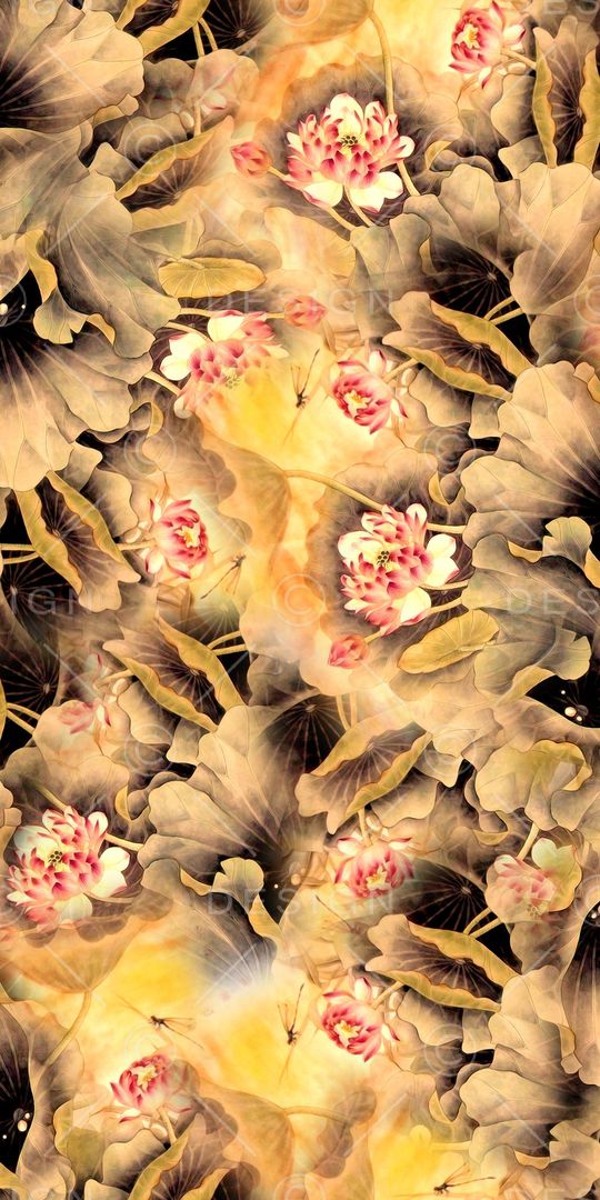 乱花印花华亿平台图片