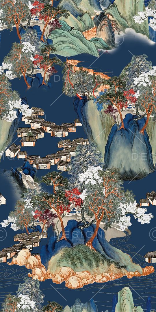 流行时尚印花华亿平台图片