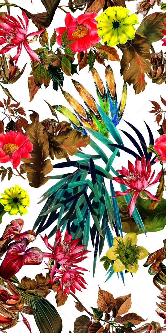 花朵印花华亿平台图片