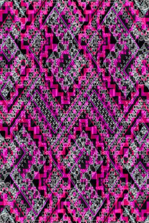 横条印花华亿平台图片