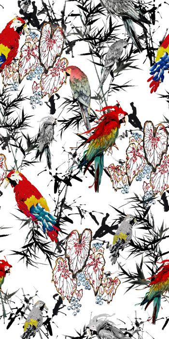 鸟印花华亿平台图片