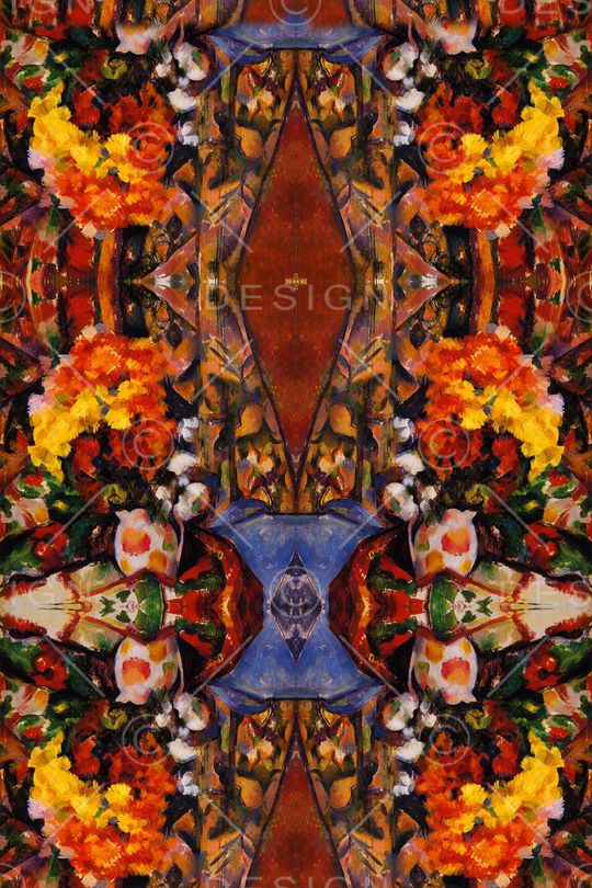 抽象印花华亿平台图片