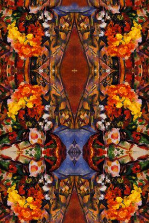 抽象印花华亿平台图片