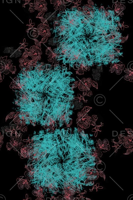 肌理图案印花华亿平台图片