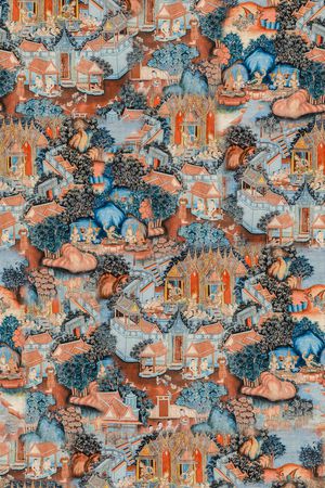 宫廷印花华亿平台图片