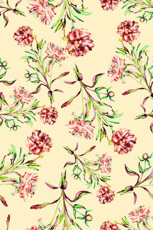 手绘印花华亿平台图片